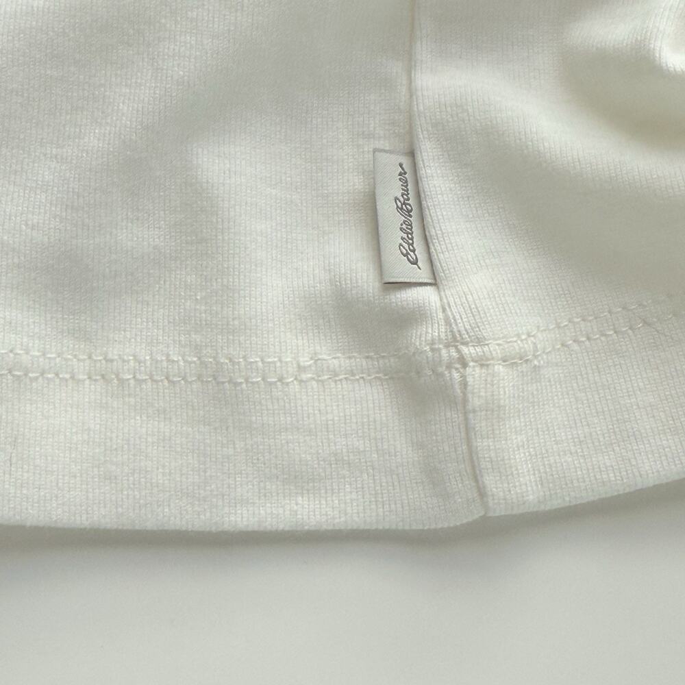 Eddie Bauer Top Womens Size 2XL Off White Cream Turtleneck Base Layer Warm - Picture 6 of 6